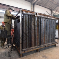 Промышленный отопительный котел