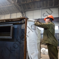 Котел водогрейный  на твердом топливе