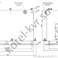 Чертеж котла 1,1 МВт на дровах