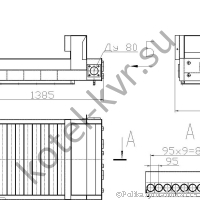 Чертеж блок решетки ТШПМ-0,8
