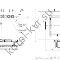 Чертеж котла 600 КВт Giant твердотопливного ручного