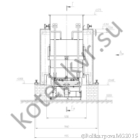 Чертеж котла КВм 0,7 ТШПМ угольного