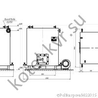 Чертеж котла КВм 1,1 РПК угольного