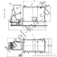 Чертеж котла КВм 1,3 ТШПМ угольного