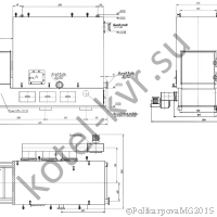 Чертеж котла КВм 2,5 ТЛПХ угольного