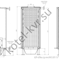 Чертеж котла КВр 0,2