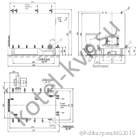 Чертеж котла КВр 0,3