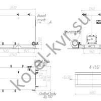 Чертеж котла КВр 0.93