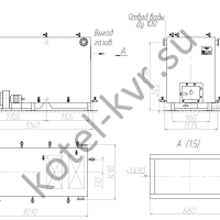 Чертеж котла КВр 1.16
