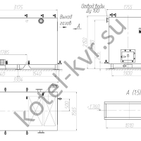 Чертеж котла КВр 1.45