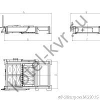 Чертеж топки РПК