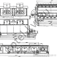Чертеж топки ТЧЗМ-2-2,7/6,5 вид 2
