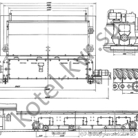 Чертеж топки ТЧЗМ-2-2,7/8,0 вид 2
