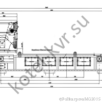 Чертеж топки ТЛПХ 1,1х4,25