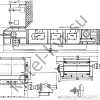 Чертеж топки ТЛ 1,4х4,0