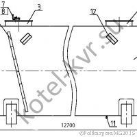 Чертеж резервуара РГС-100