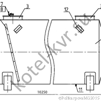 Чертеж резервуара РГС-60