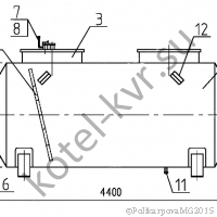 Чертеж резервуара РГС-15